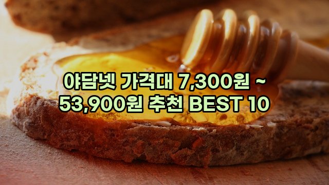 야담넷 가격대 7,300원 ~ 53,900원 추천 BEST 10