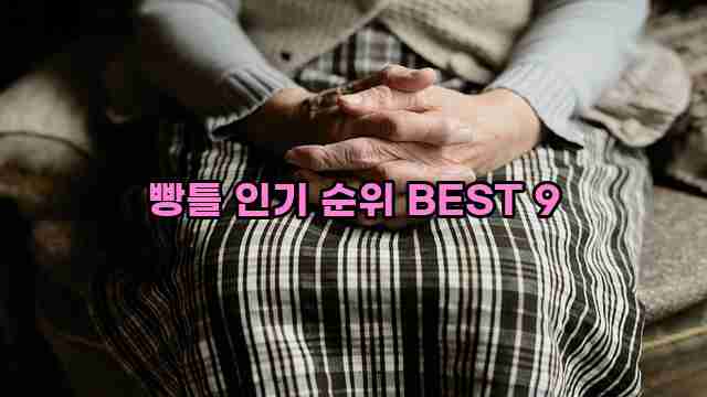 빵틀 인기 순위 BEST 9