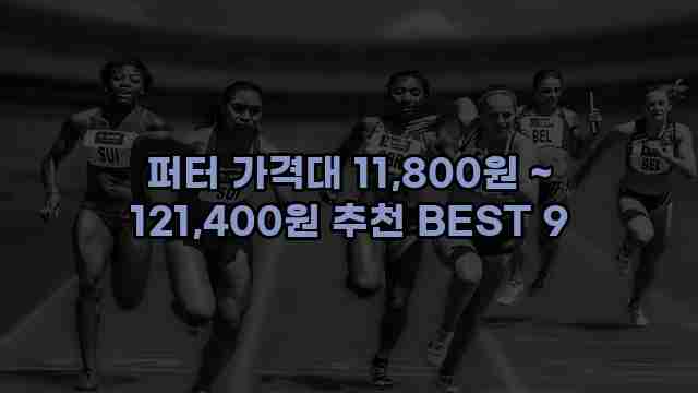 퍼터 가격대 11,800원 ~ 121,400원 추천 BEST 9