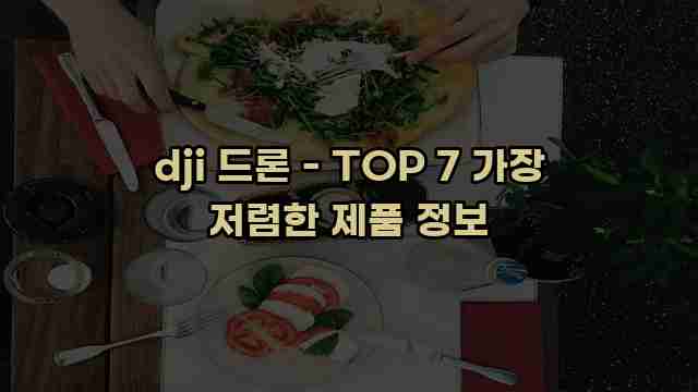 dji 드론 - TOP 7 가장 저렴한 제품 정보