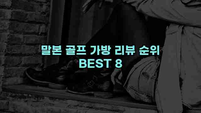 말본 골프 가방 리뷰 순위 BEST 8 1 1 말본 골프 가방 리뷰 순위 BEST 8