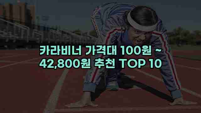 카라비너 가격대 100원 ~ 42,800원 추천 TOP 10