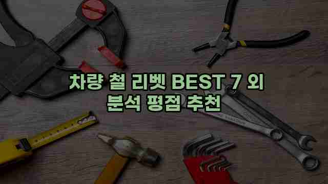 차량 철 리벳 BEST 7 외 분석 평점 추천 1 1 차량 철 리벳 BEST 7 외 분석 평점 추천