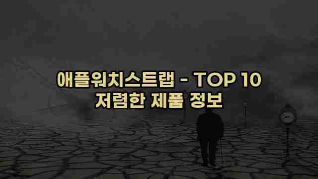 애플워치스트랩 - TOP 10 저렴한 제품 정보