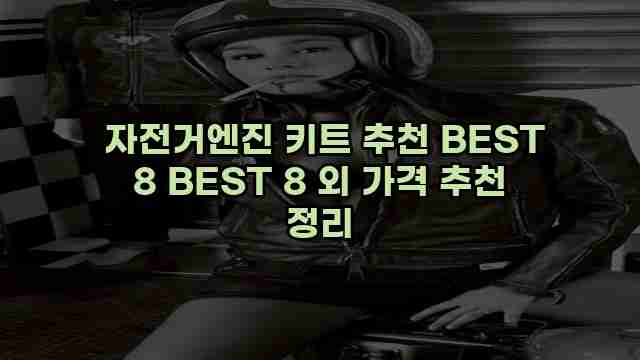  자전거엔진 키트 추천 BEST 8 BEST 8 외 가격 추천 정리