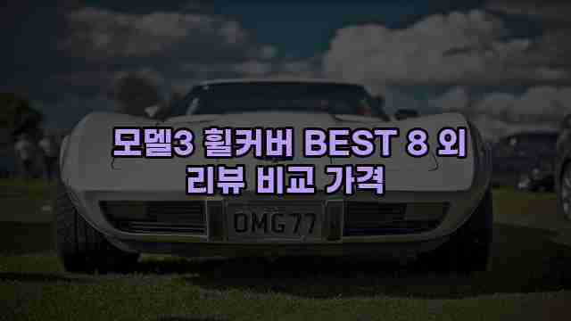  모델3 휠커버 BEST 8 외 리뷰 비교 가격