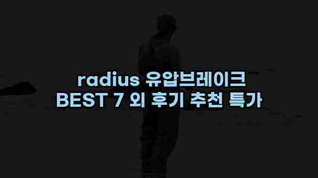  radius 유압브레이크 BEST 7 외 후기 추천 특가