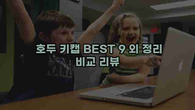  호두 키캡 BEST 9 외 정리 비교 리뷰