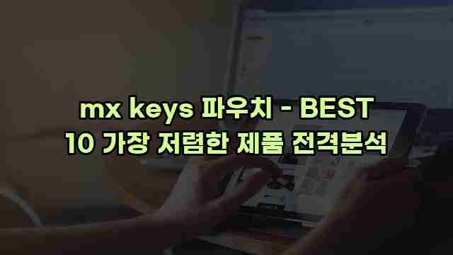 mx keys 파우치 - BEST 10 가장 저렴한 제품 전격분석