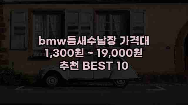 bmw틈새수납장 가격대 1,300원 ~ 19,000원 추천 BEST 10