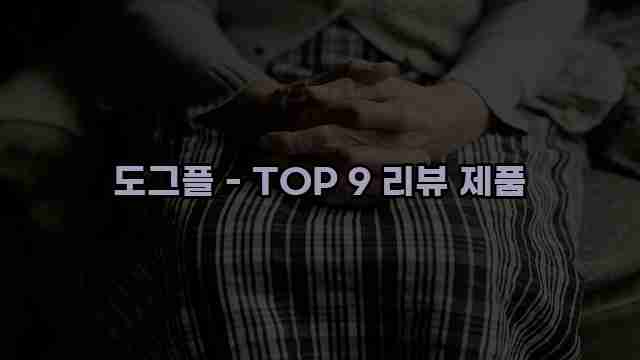 도그플 - TOP 9 리뷰 제품 