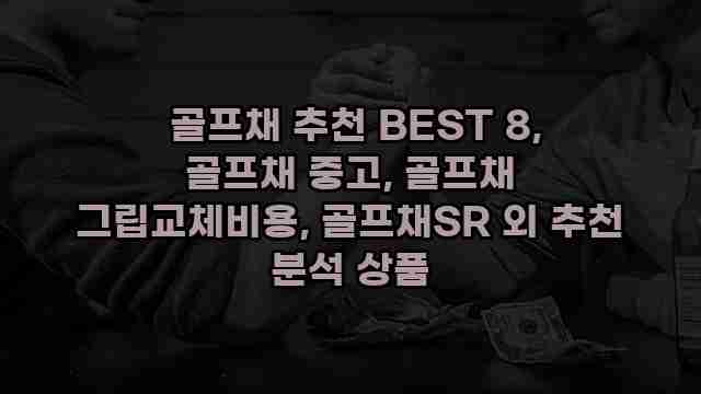  골프채 추천 BEST 8, 골프채 중고, 골프채 그립교체비용, 골프채SR 외 추천 분석 상품