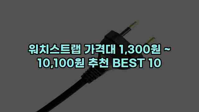 워치스트랩 가격대 1,300원 ~ 10,100원 추천 BEST 10