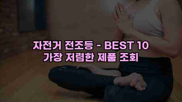 자전거 전조등 - BEST 10 가장 저렴한 제품 조회