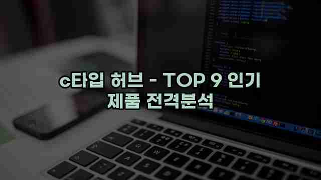 c타입 허브 - TOP 9 인기 제품 전격분석