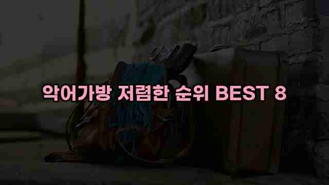 악어가방 저렴한 순위 BEST 8