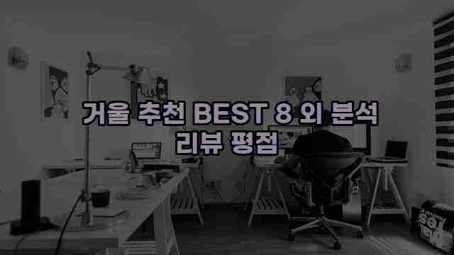  거울 추천 BEST 8 외 분석 리뷰 평점