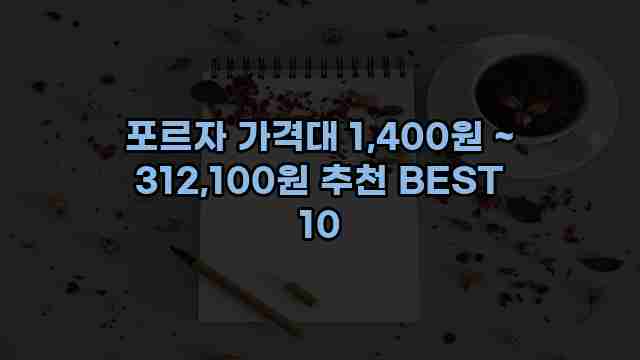 포르자 가격대 1,400원 ~ 312,100원 추천 BEST 10