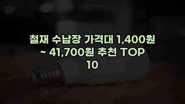 철재 수납장 가격대 1,400원 ~ 41,700원 추천 TOP 10