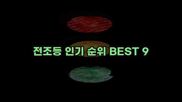 전조등 인기 순위 BEST 9