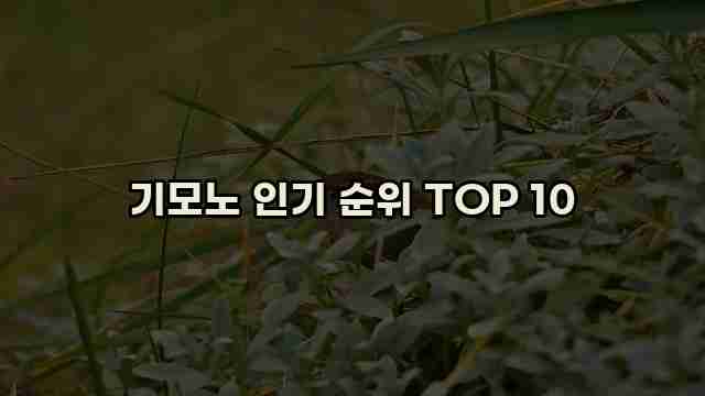 기모노 인기 순위 TOP 10