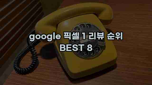 google 픽셀 1 리뷰 순위 BEST 8