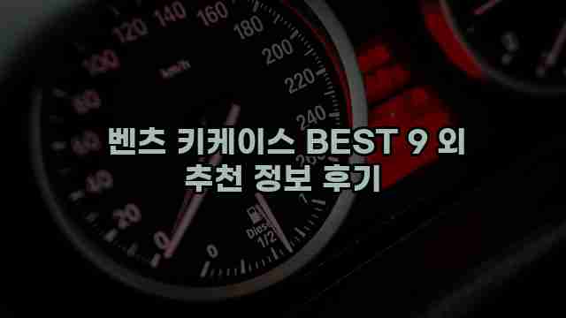  벤츠 키케이스 BEST 9 외 추천 정보 후기