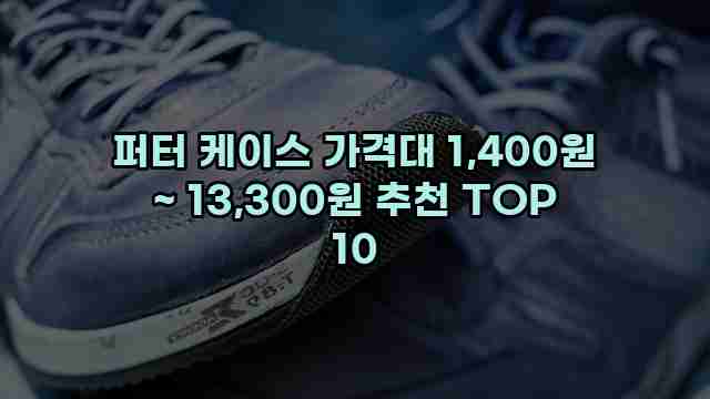 퍼터 케이스 가격대 1,400원 ~ 13,300원 추천 TOP 10