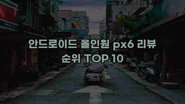 안드로이드 올인원 px6 리뷰 순위 TOP 10