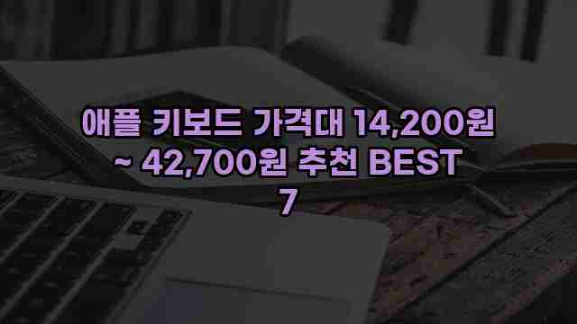 애플 키보드 가격대 14,200원 ~ 42,700원 추천 BEST 7
