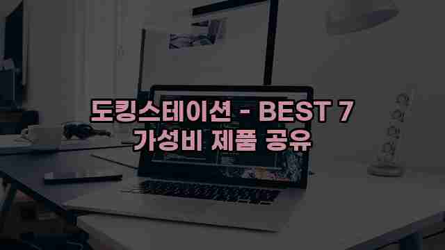 도킹스테이션 - BEST 7 가성비 제품 공유