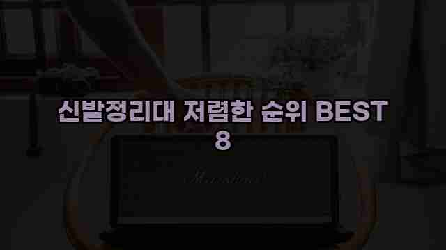 신발정리대 저렴한 순위 BEST 8