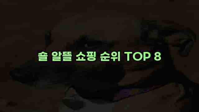 숄 알뜰 쇼핑 순위 TOP 8