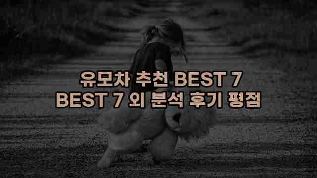  유모차 추천 BEST 7 BEST 7 외 분석 후기 평점