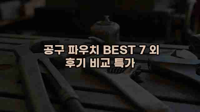  공구 파우치 BEST 7 외 후기 비교 특가