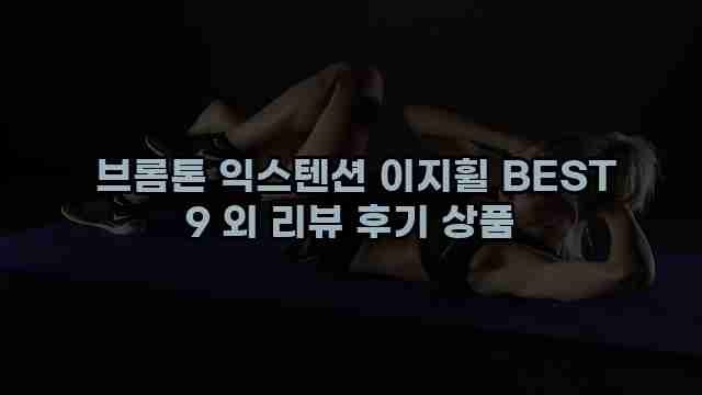  브롬톤 익스텐션 이지휠 BEST 9 외 리뷰 후기 상품