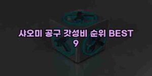 알리파파의 가성비 알리 제품 추천 36412 54