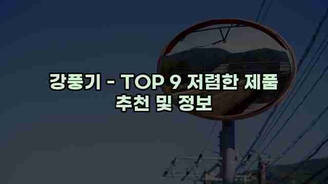 강풍기 - TOP 9 저렴한 제품 추천 및 정보 1 1 강풍기 - TOP 9 저렴한 제품 추천 및 정보