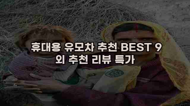  휴대용 유모차 추천 BEST 9 외 추천 리뷰 특가