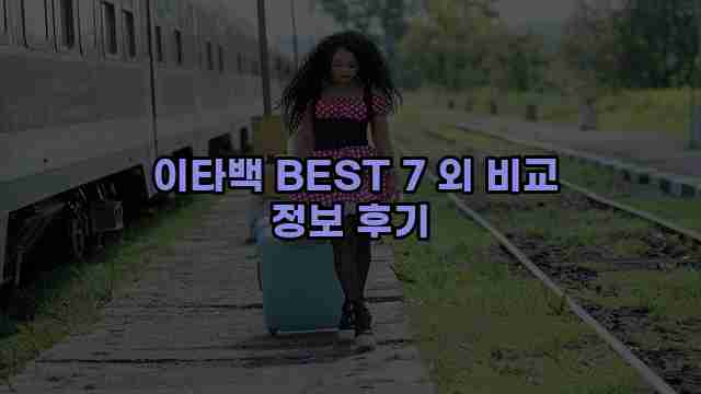  이타백 BEST 7 외 비교 정보 후기