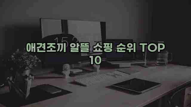 애견조끼 알뜰 쇼핑 순위 TOP 10