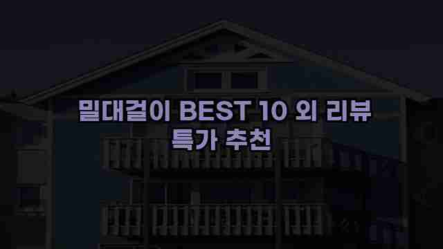  밀대걸이 BEST 10 외 리뷰 특가 추천