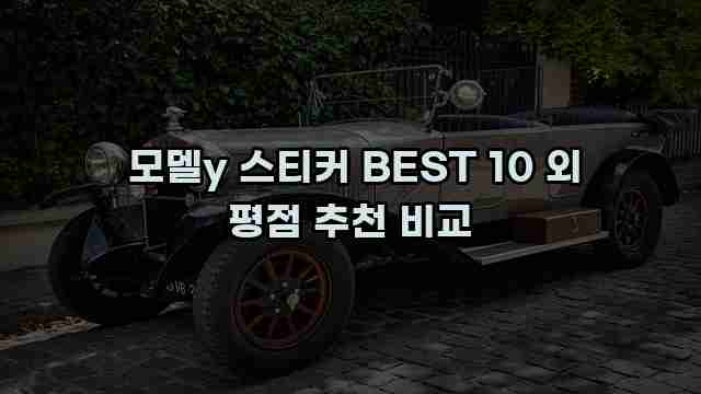  모델y 스티커 BEST 10 외 평점 추천 비교