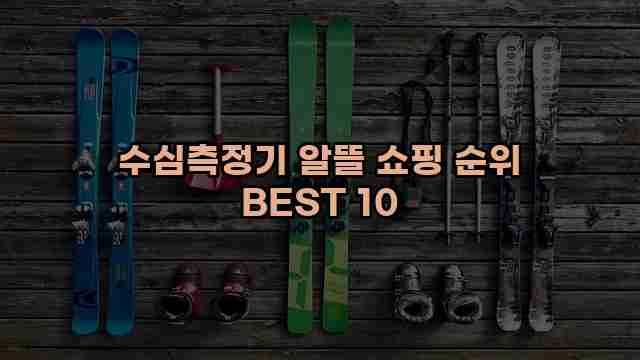 수심측정기 알뜰 쇼핑 순위 BEST 10