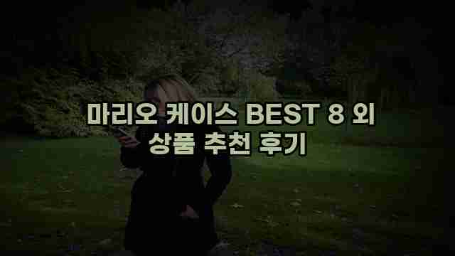  마리오 케이스 BEST 8 외 상품 추천 후기