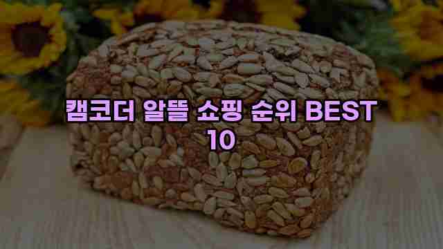 캠코더 알뜰 쇼핑 순위 BEST 10