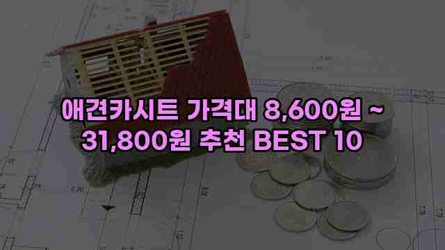 애견카시트 가격대 8,600원 ~ 31,800원 추천 BEST 10