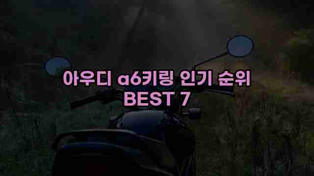 아우디 a6키링 인기 순위 BEST 7 1 1 아우디 a6키링 인기 순위 BEST 7