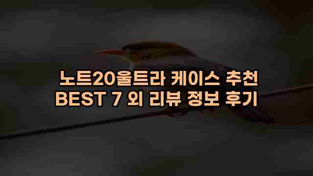  노트20울트라 케이스 추천 BEST 7 외 리뷰 정보 후기