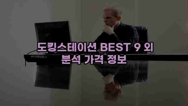  도킹스테이션 BEST 9 외 분석 가격 정보